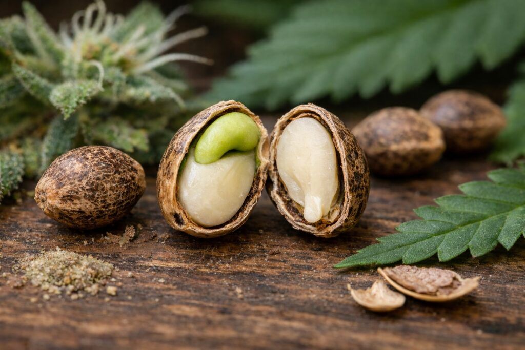 Budowa nasion marihuany