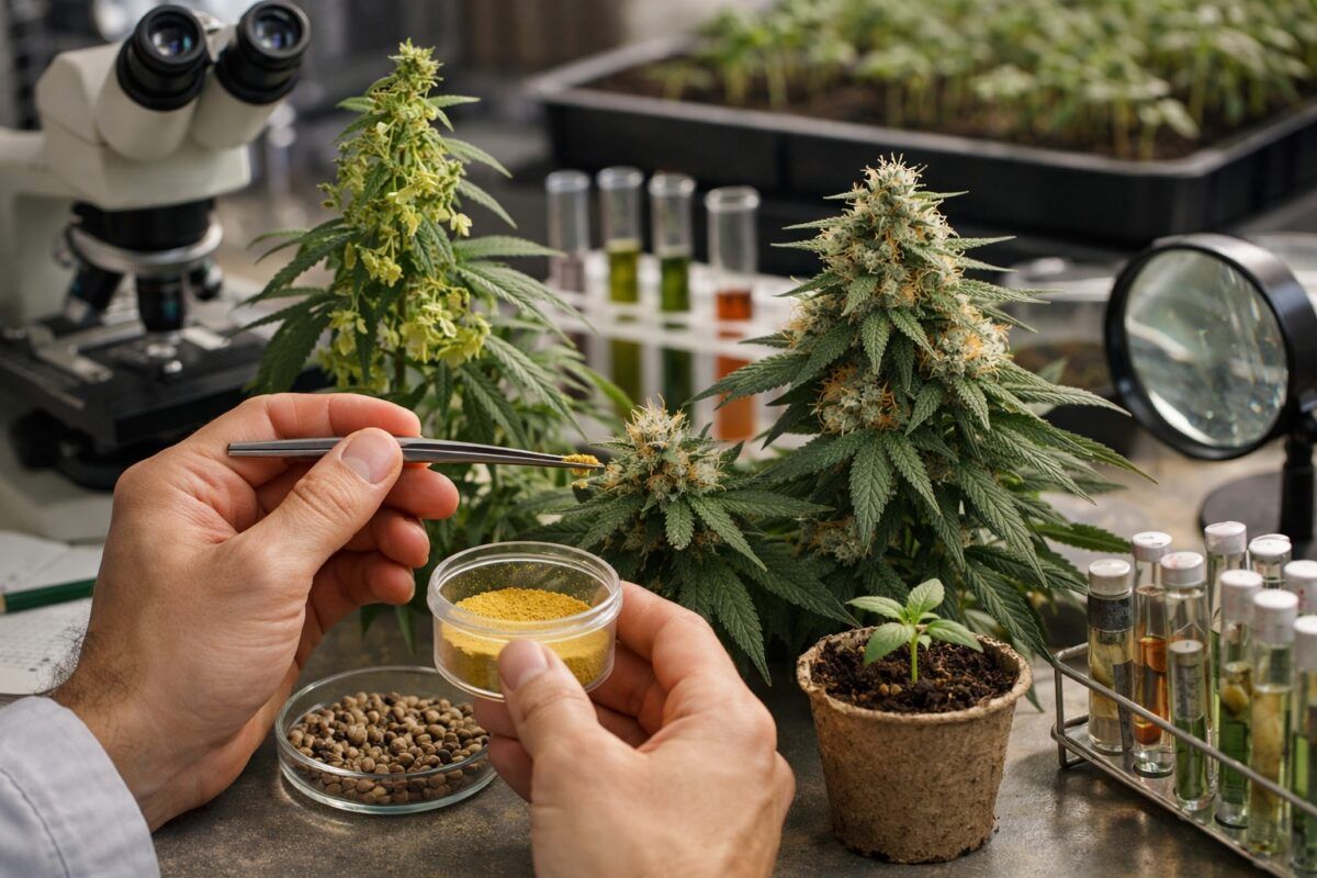 Jak powstaja nowe odmiany marihuany