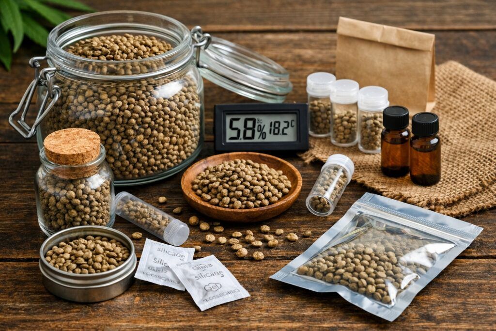 Jak przechowywac nasiona marihuany