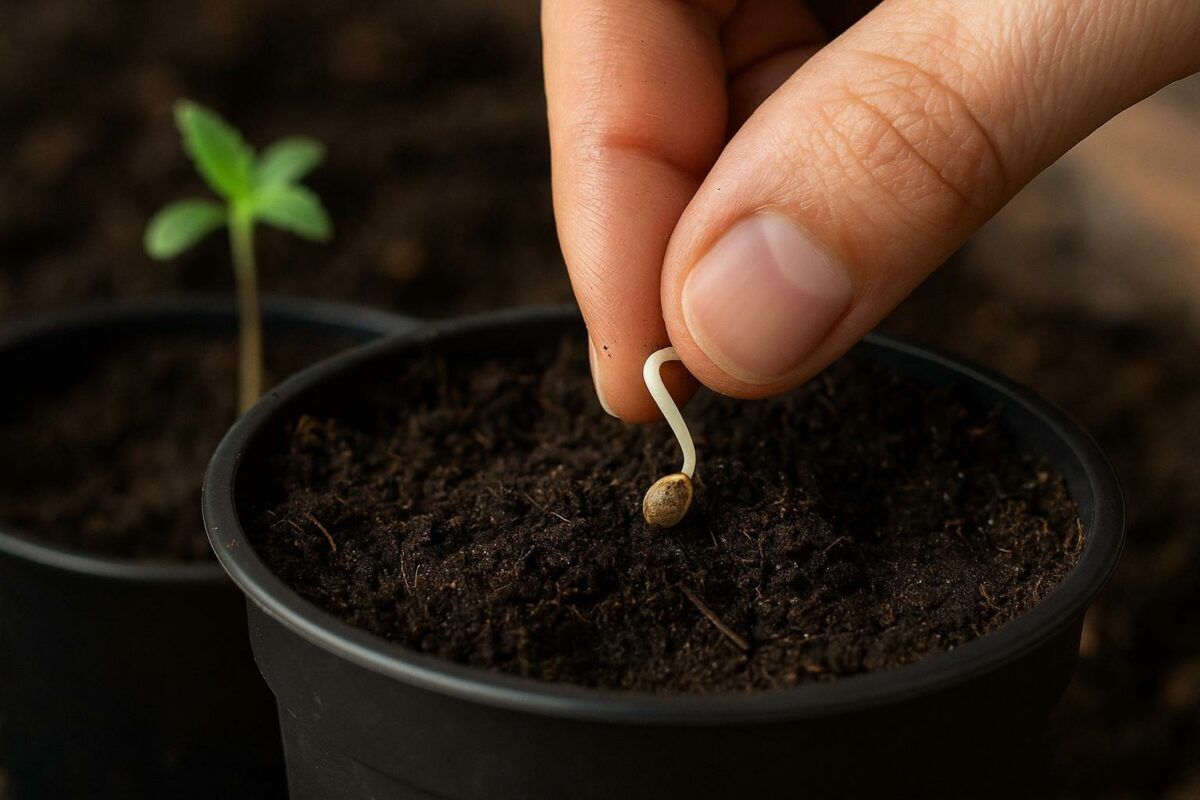 Kiełkowanie nasion marihuany 5