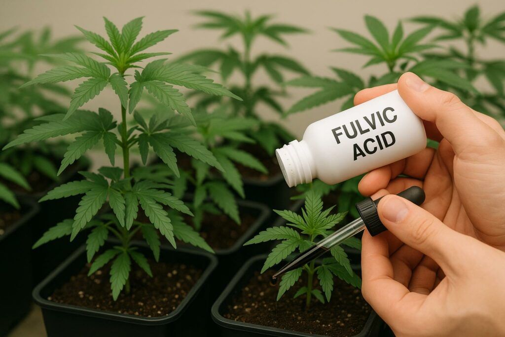 Kwasy fulwowe w uprawie marihuany