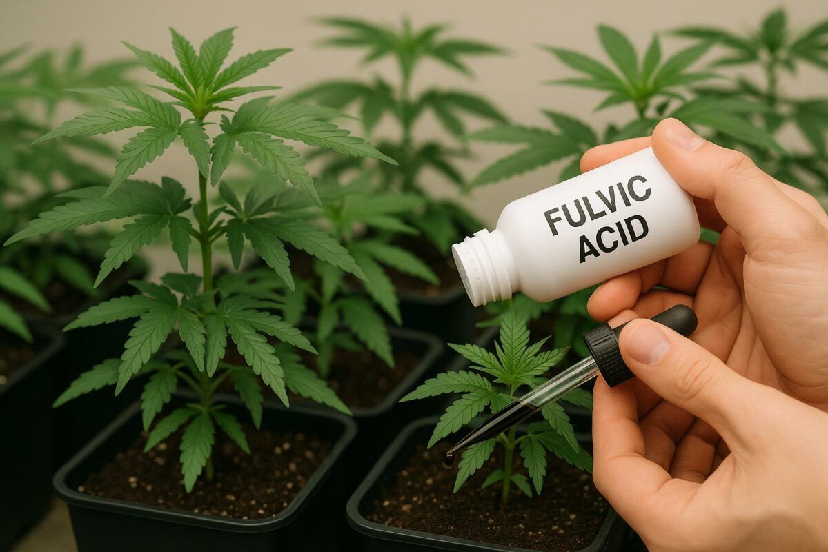 Kwasy fulwowe w uprawie marihuany