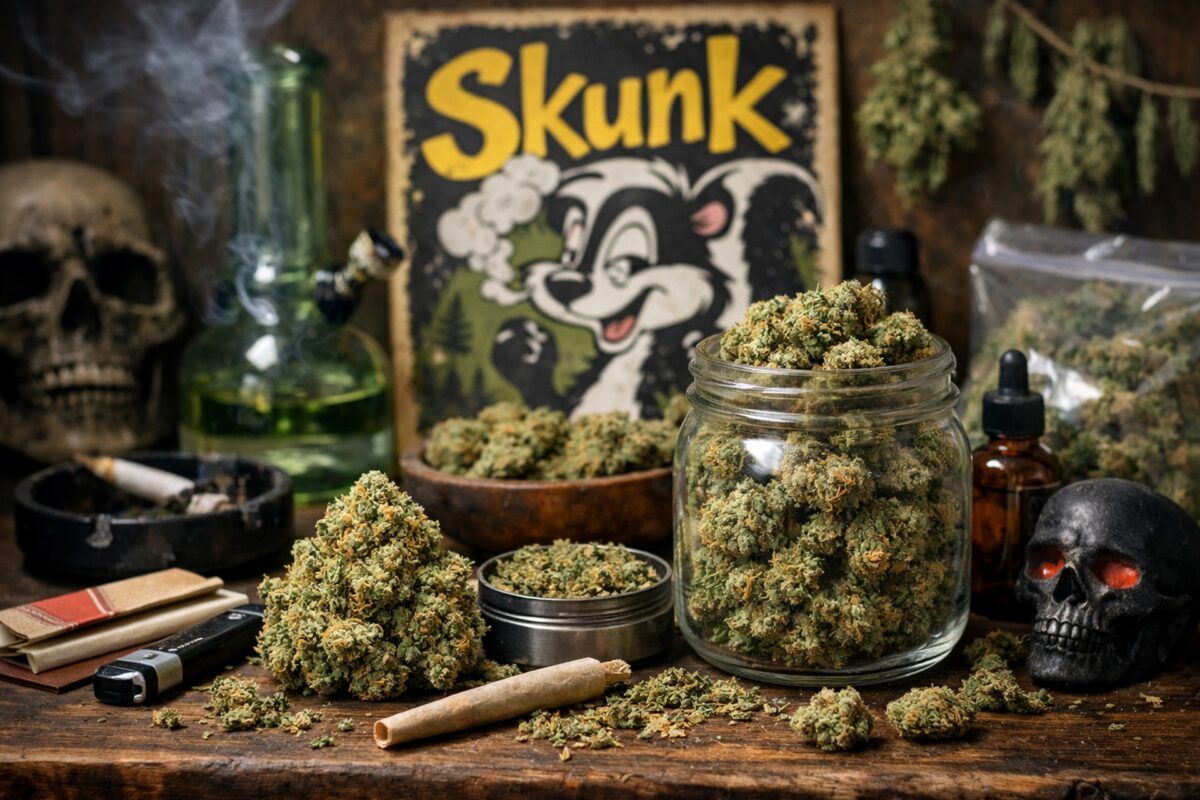 Odmiana marihuany skunk