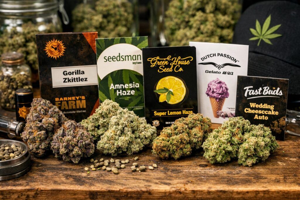 Topowe odmiany marihuany seedbanków